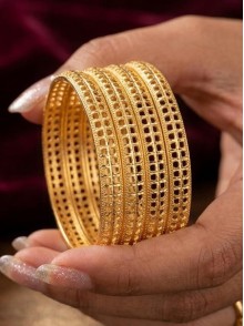 Gold Plated Bangles
